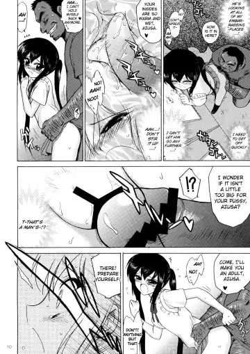 [Kuroinu Juu] Azunyan to Dokidoki Chikan Densha Fhentai - Page 9