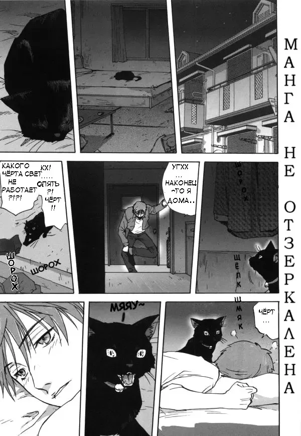 [Mitarashi Kousei] Neko no Ongaeshi | Кошка, которая платит за доброту Fhentai - Page 1