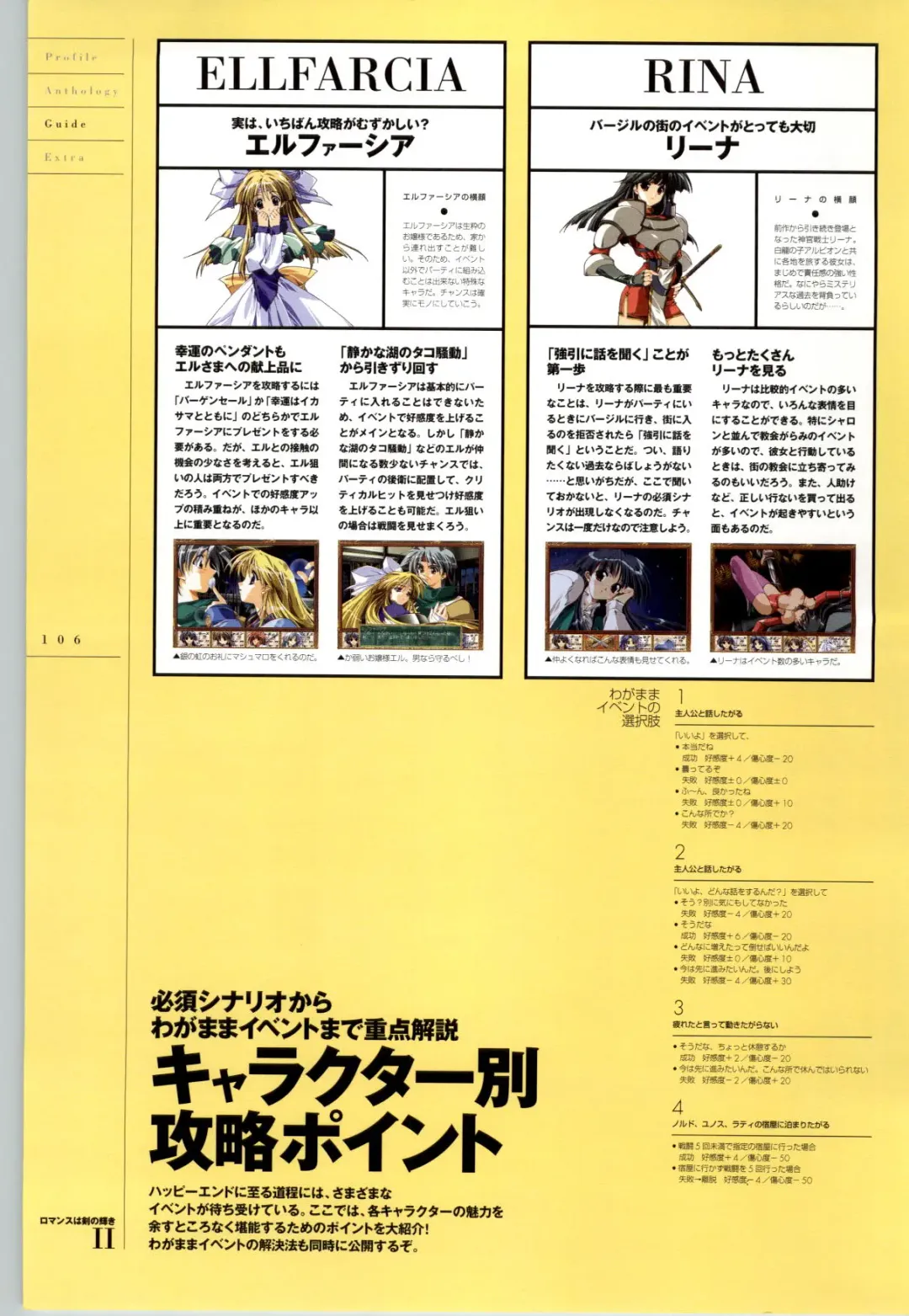 Romance wa Tsurugi no Kagayaki II - Koushiki Kaido - Emotional Fanbook Fhentai - Page 107