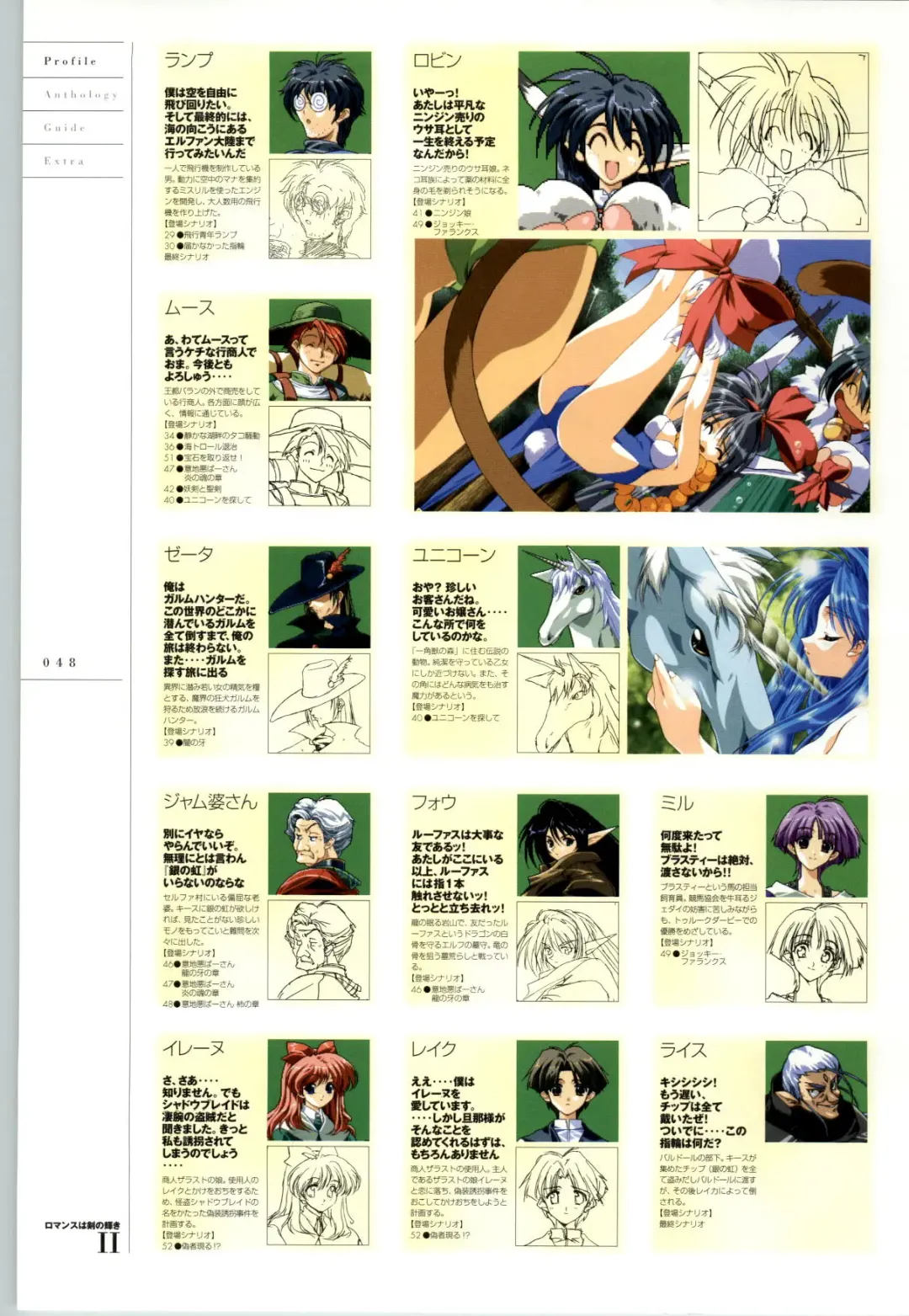 Romance wa Tsurugi no Kagayaki II - Koushiki Kaido - Emotional Fanbook Fhentai - Page 49