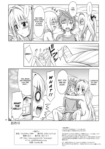[Eiji] ToLOVEru TRIP Fhentai - Page 34