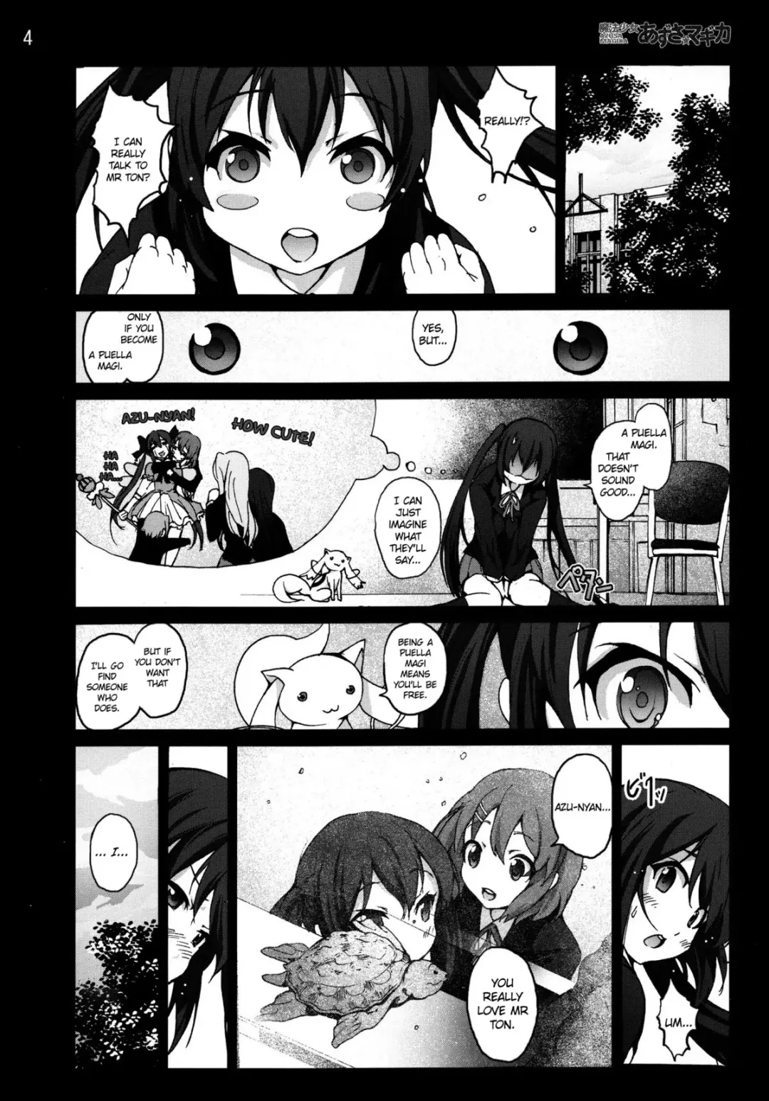 [Mokusei Zaijuu] Mahou Shoujo Azusa Magika Fhentai - Page 3