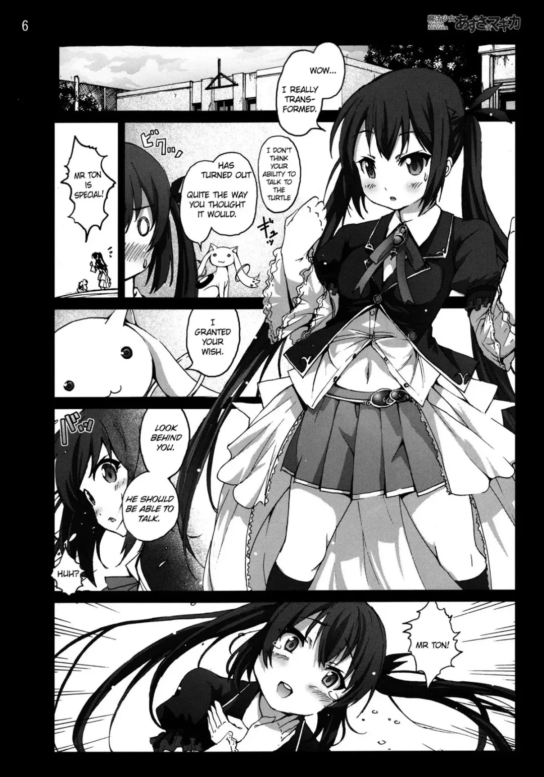 [Mokusei Zaijuu] Mahou Shoujo Azusa Magika Fhentai - Page 5