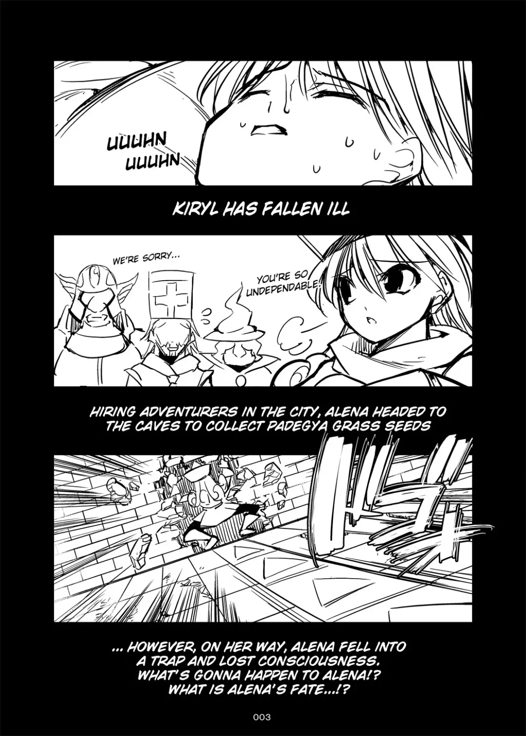 [Shuten Douji] Medapani Quest Alena Hen | Fuddle Quest Alena Fhentai - Page 2