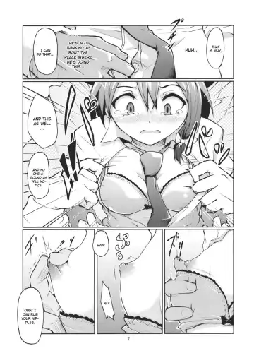 [Aya Shachou] Chikokuma Renko ~Shikomareta Chikan Kekkai~ Fhentai - Page 9