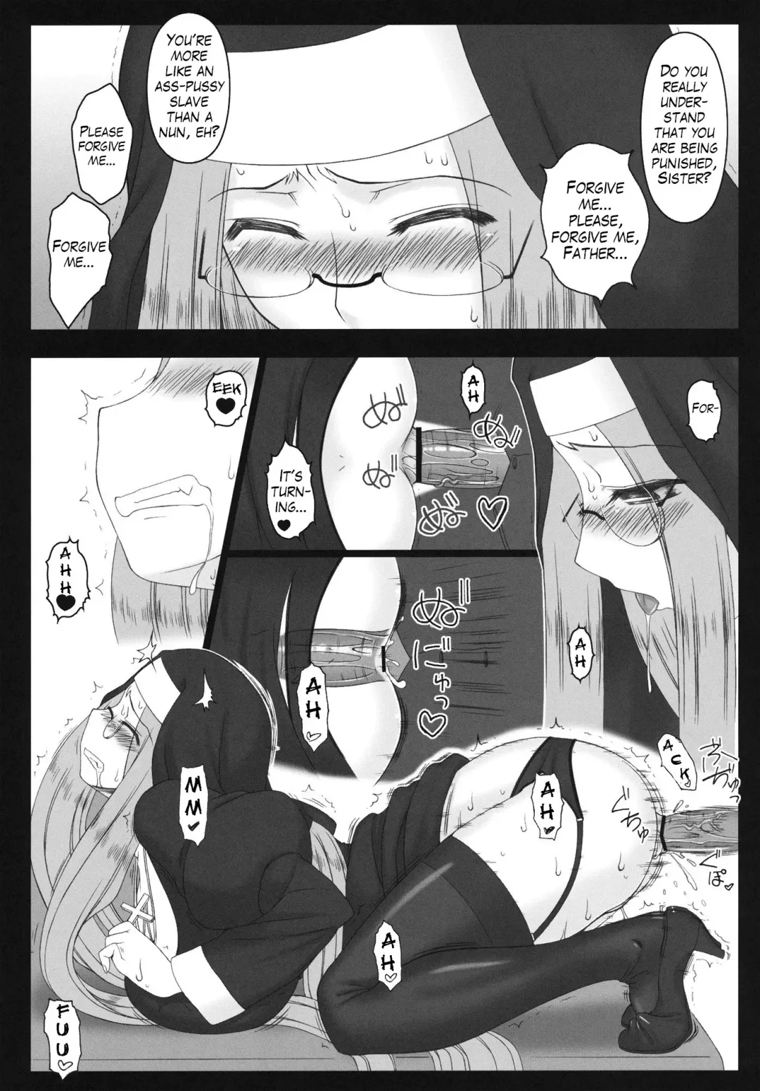 [Kobanya Koban] Yaraena. 12 Rider-san no Ha.chi.mi.tsu Zangeshitsu | Rider is Definitely Perverted 12: Rider's Perverted Confessional Fhentai - Page 21