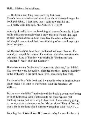 [Fujisaki Makoto] HEAT -Unmei no Wa- (decensored) Fhentai - Page 189