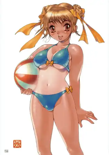 [Nishi Iori] Hyakka Kenran ~Nishi Iori Gashuu~ | Iori Nishi Book of Paintings Fhentai - Page 54