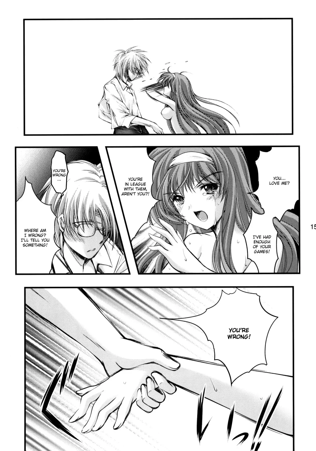 [Aizawa Hiroshi] Shiori Dai-Juuhachi-Shou Koigokoro, Shoushin Fhentai - Page 14