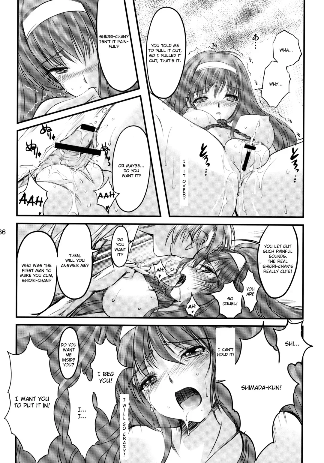 [Aizawa Hiroshi] Shiori Dai-Juuhachi-Shou Koigokoro, Shoushin Fhentai - Page 35