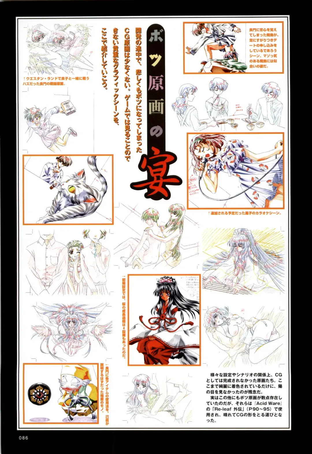 [Carnelian] Re-leaf Kouryaku & Settei Shiryoushuu Fhentai - Page 87