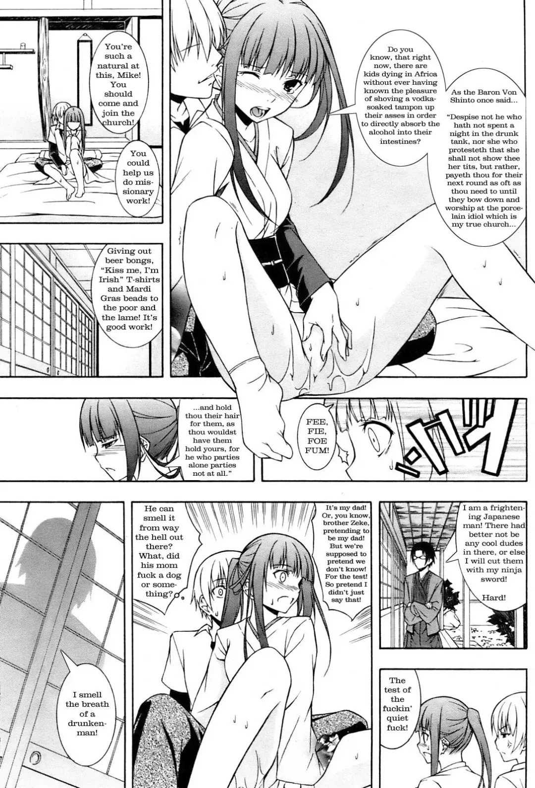 [Mikaze Takashi] Crazy Shinto Bitches in the Mood Fhentai - Page 8