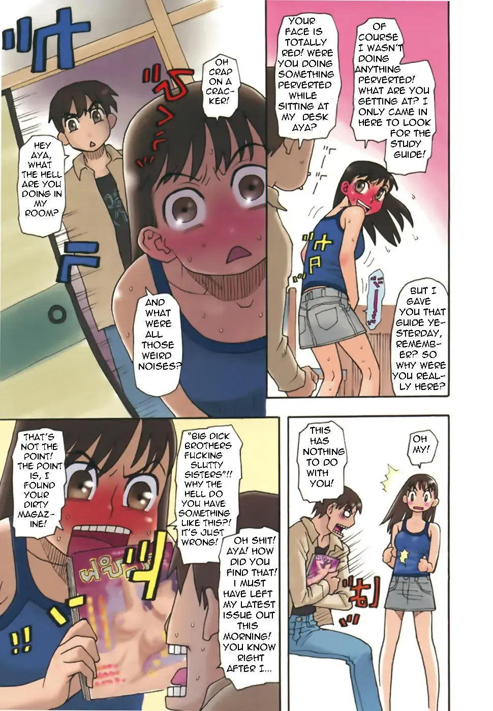 [Kudou Hisashi] Her Brother Talks Her Into It Fhentai - Page 4