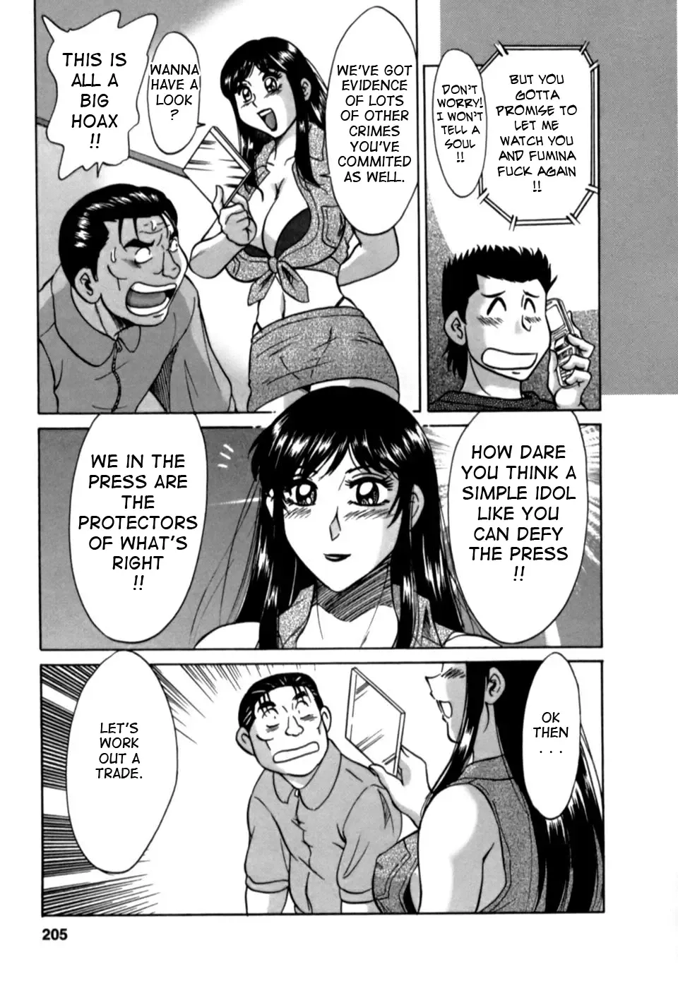 [Chanpon Miyabi] Haha wa Sexy Idol 2 | My Mom, The Sexy Idol 2 Fhentai - Page 204