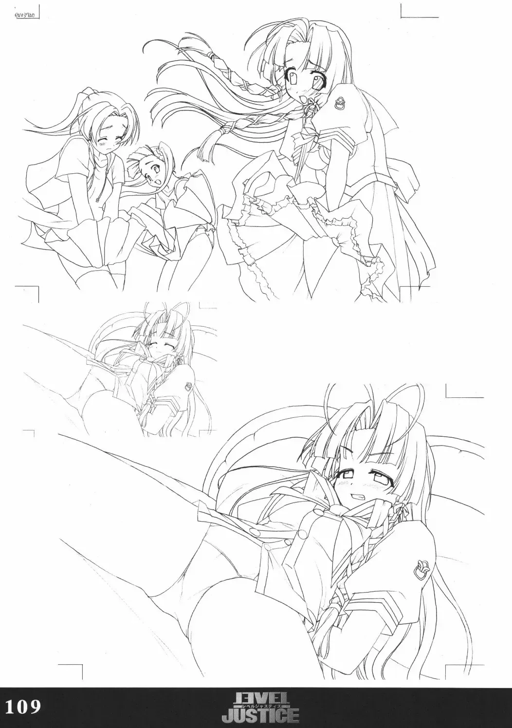 [Sasaki Tamaru] Softhouse Chara no Kuseni Gengashuu - Sudukuri Dragon & Level Justice Fhentai - Page 108