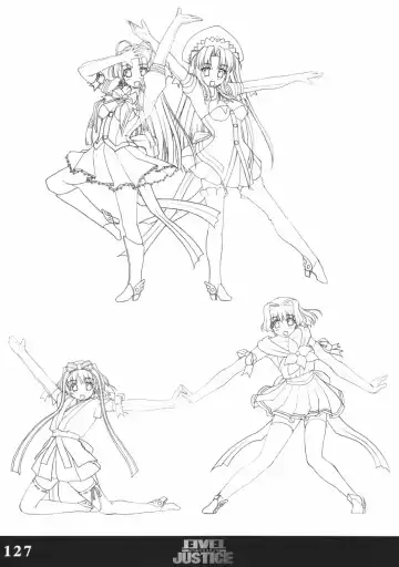 [Sasaki Tamaru] Softhouse Chara no Kuseni Gengashuu - Sudukuri Dragon & Level Justice Fhentai - Page 126