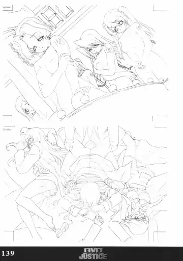 [Sasaki Tamaru] Softhouse Chara no Kuseni Gengashuu - Sudukuri Dragon & Level Justice Fhentai - Page 138