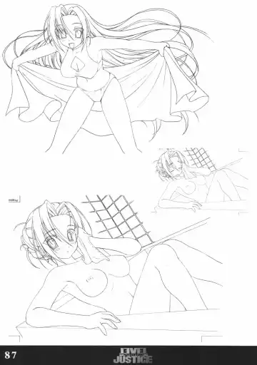 [Sasaki Tamaru] Softhouse Chara no Kuseni Gengashuu - Sudukuri Dragon & Level Justice Fhentai - Page 86