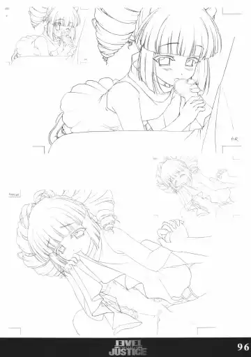 [Sasaki Tamaru] Softhouse Chara no Kuseni Gengashuu - Sudukuri Dragon & Level Justice Fhentai - Page 95