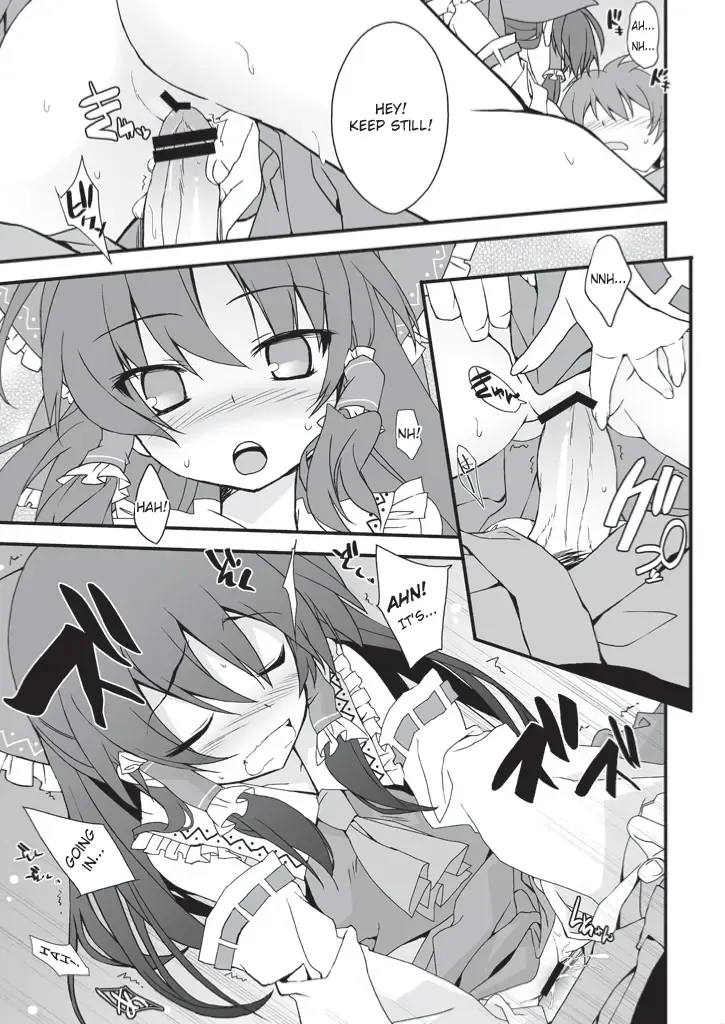 [Tororo] Reimu-san Mitetara Chinko Tatte Kita! | As I Looked At Her, I Instantly Had An Erection! Fhentai - Page 6