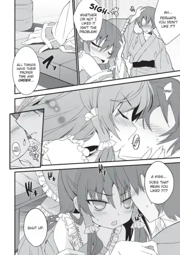 [Tororo] Reimu-san Mitetara Chinko Tatte Kita! | As I Looked At Her, I Instantly Had An Erection! Fhentai - Page 3