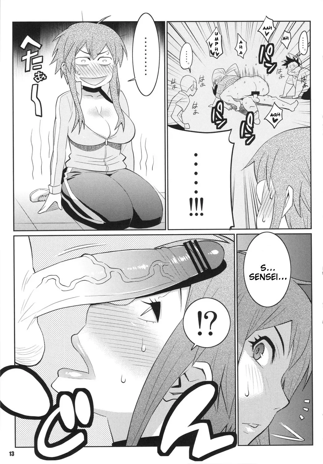 [Nise Kurosaki] Wakuwaku Hoken Taiiku | Exciting Sex-Ed Fhentai - Page 12