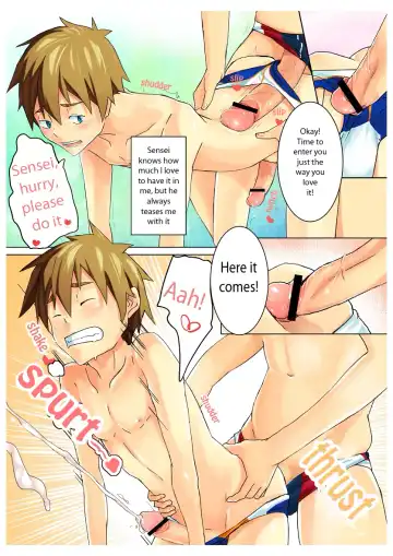 [Keita] Seritore Love☆Swim | Competition Training - Love Swim Fhentai - Page 9
