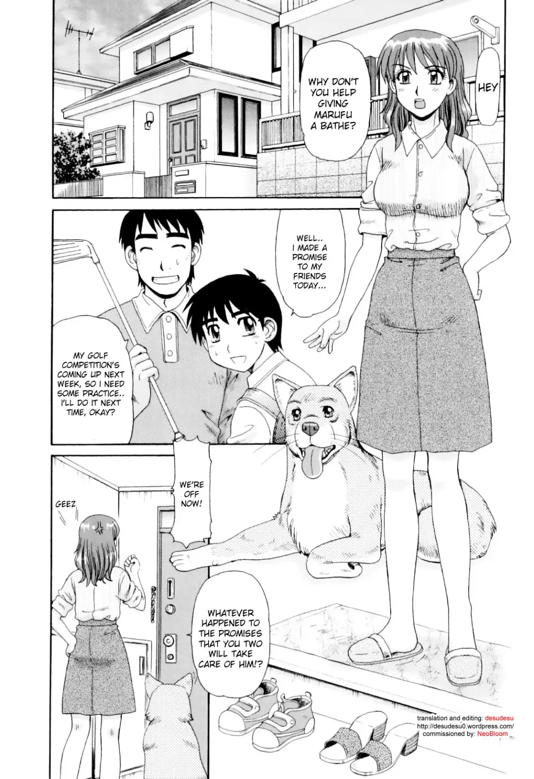 [Morris] Wanko no Osewa Fhentai - Page 1