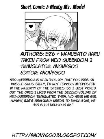 [Wamusato Haru] NikuNiku Model-san | Meaty Ms.Model Fhentai - Page 9