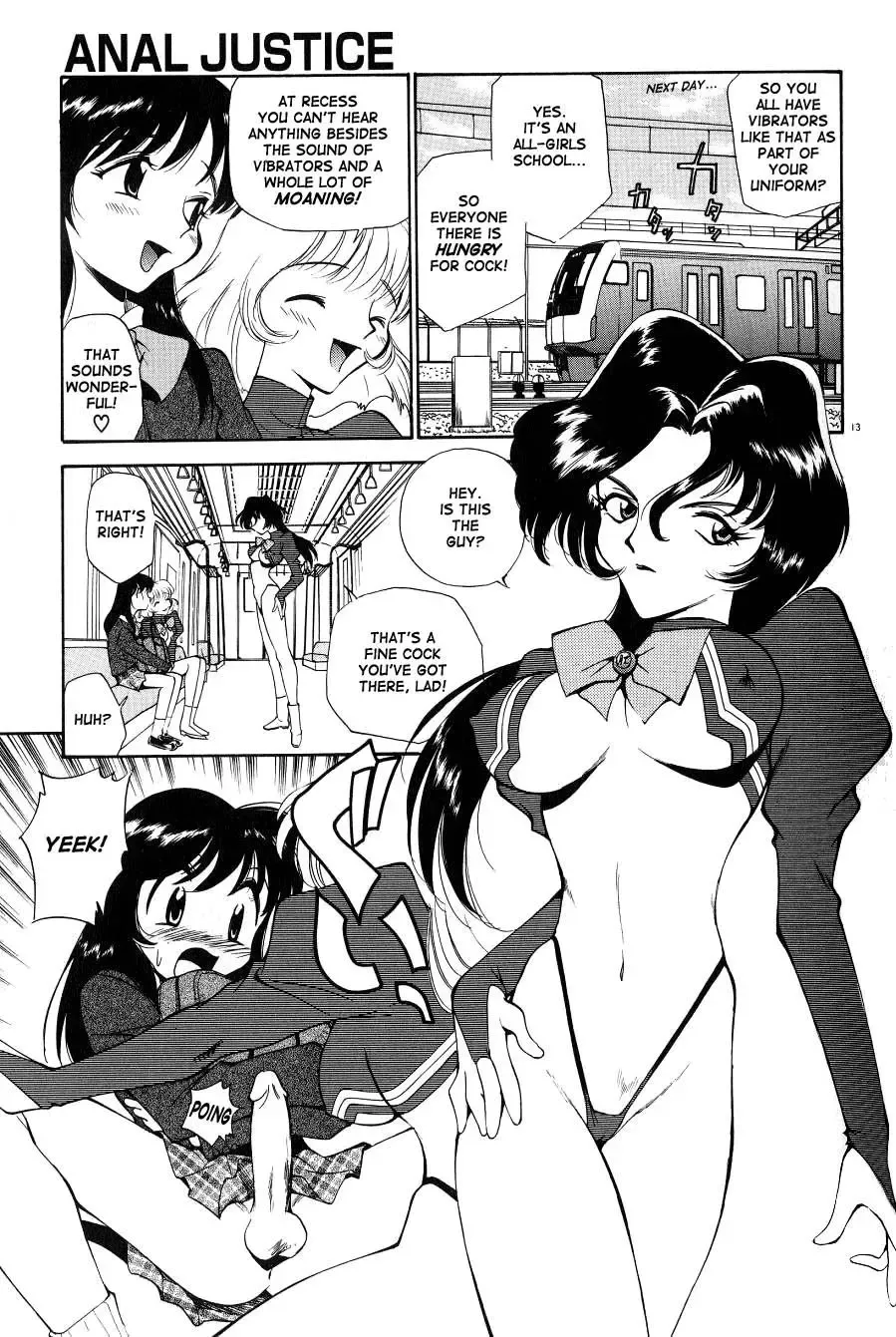 [Kamirenjaku Sanpei] Anal Justice - Nikubou Shasei Hen Fhentai - Page 15