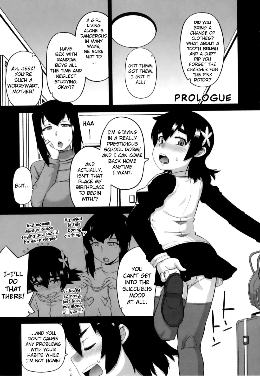 [Takatsu] The Succubus Lady From Next Door Ch. 1-3 Fhentai - Page 1