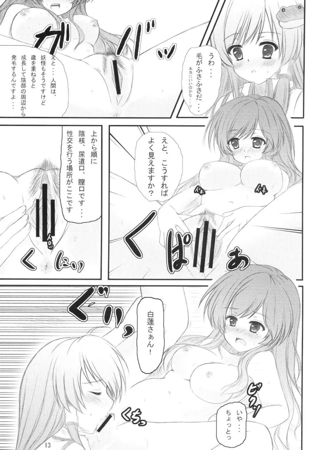 [Nagatsuki Rio] Byakuren-san ni Onegaishita Kekka ga Kore dayo!! Fhentai - Page 12