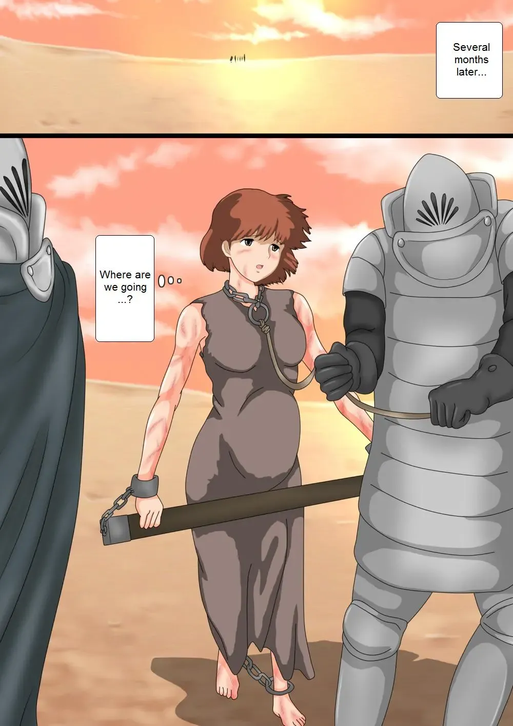 Kaze no Tani no Koukai Chikei | The punishment of public humilation of the valley of the wind Fhentai - Page 33