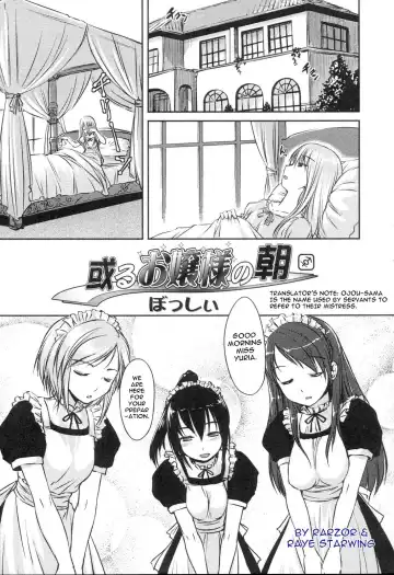 [Bosshi] Aru Ojou-sama no Asa | The Morning of the Certain Ojou-sama Fhentai - Page 3