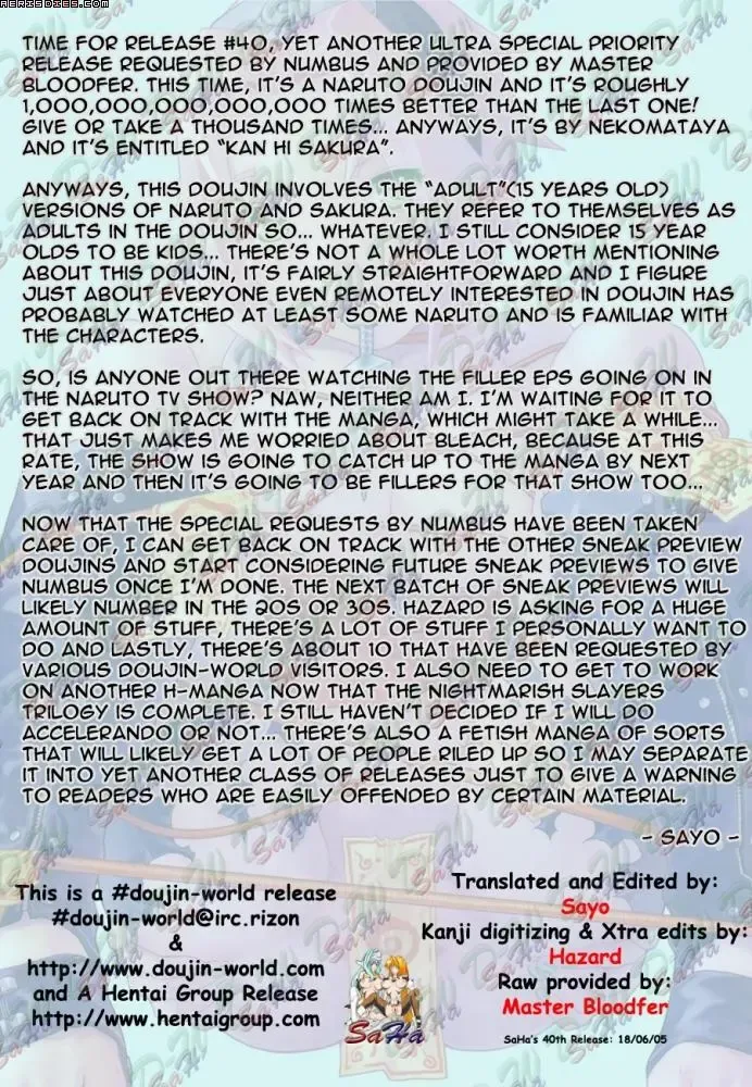 [Nekomata Naomi] Kanhi Zakura Fhentai - Page 5