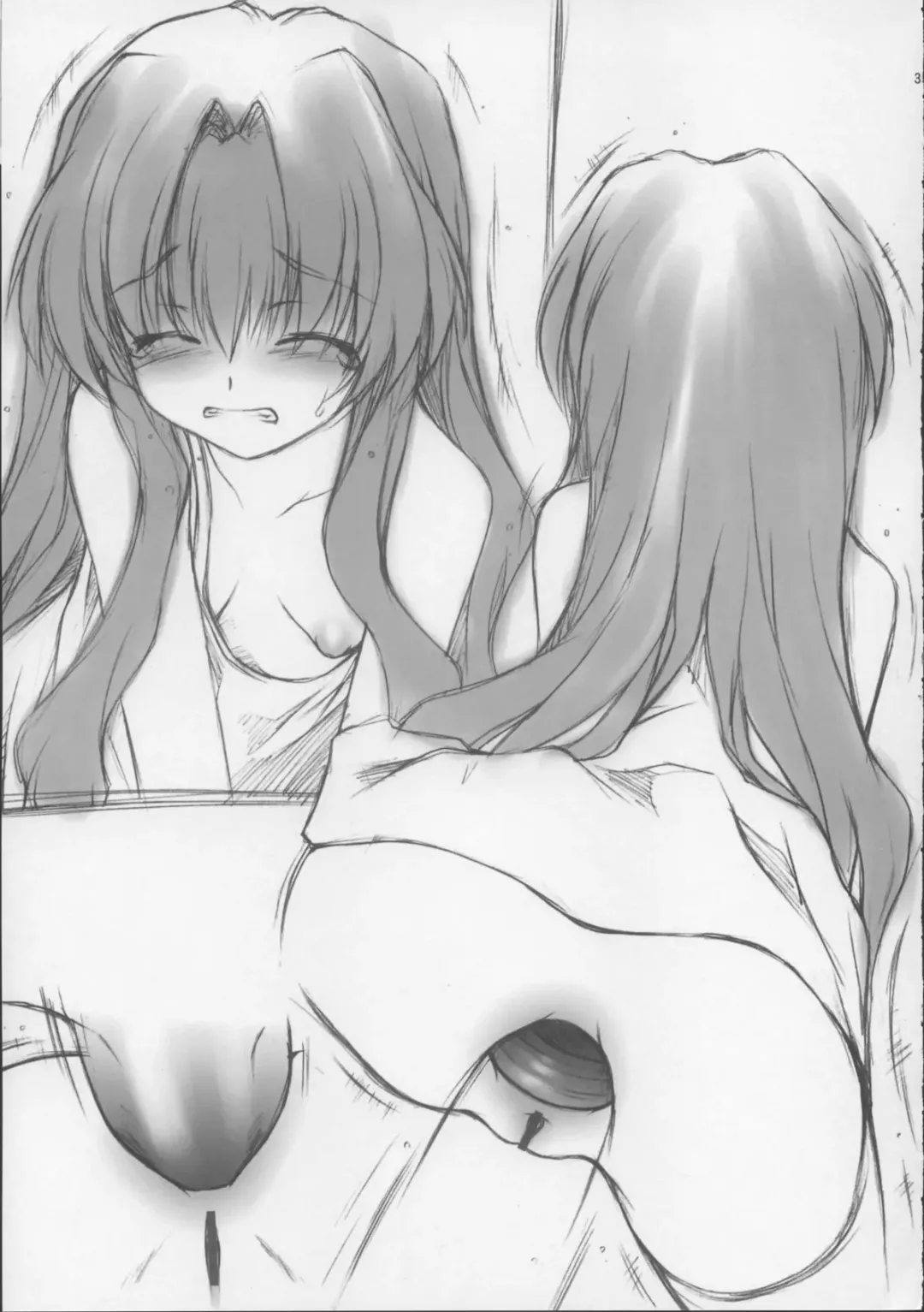 [Suzuki Amaharu] Onegai Seitokaichousama -Ichigo- Fhentai - Page 35