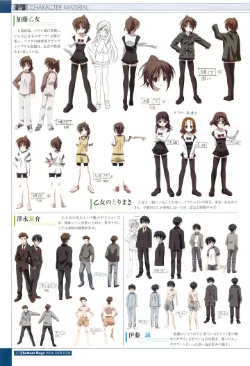 [Gotou Junji] School Days Visual Guide Book Fhentai - Page 95