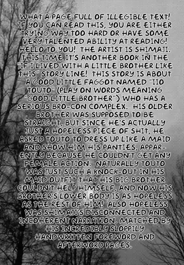 [Shimaji] Konna Otouto to Seikatsu Shitara | If I Lived Sexually with a Little Brother like This Fhentai - Page 4