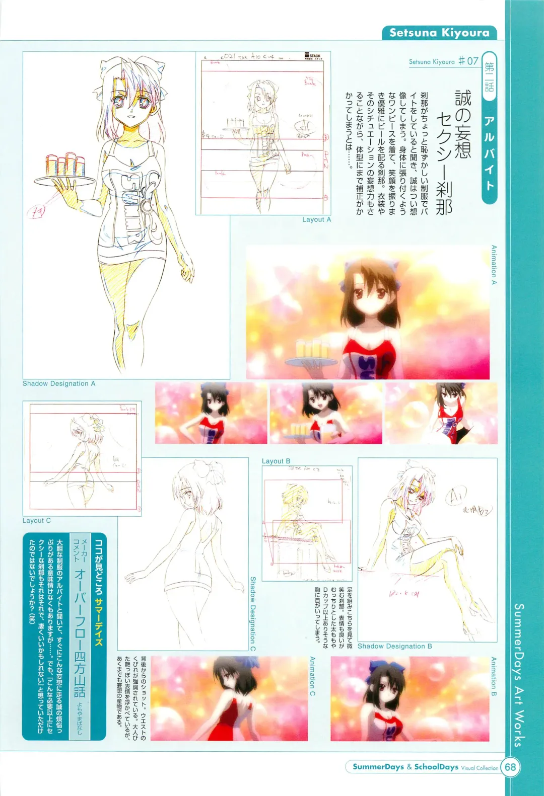 [Gotou Junji] SummerDays & School Days Visual Collection Fhentai - Page 70