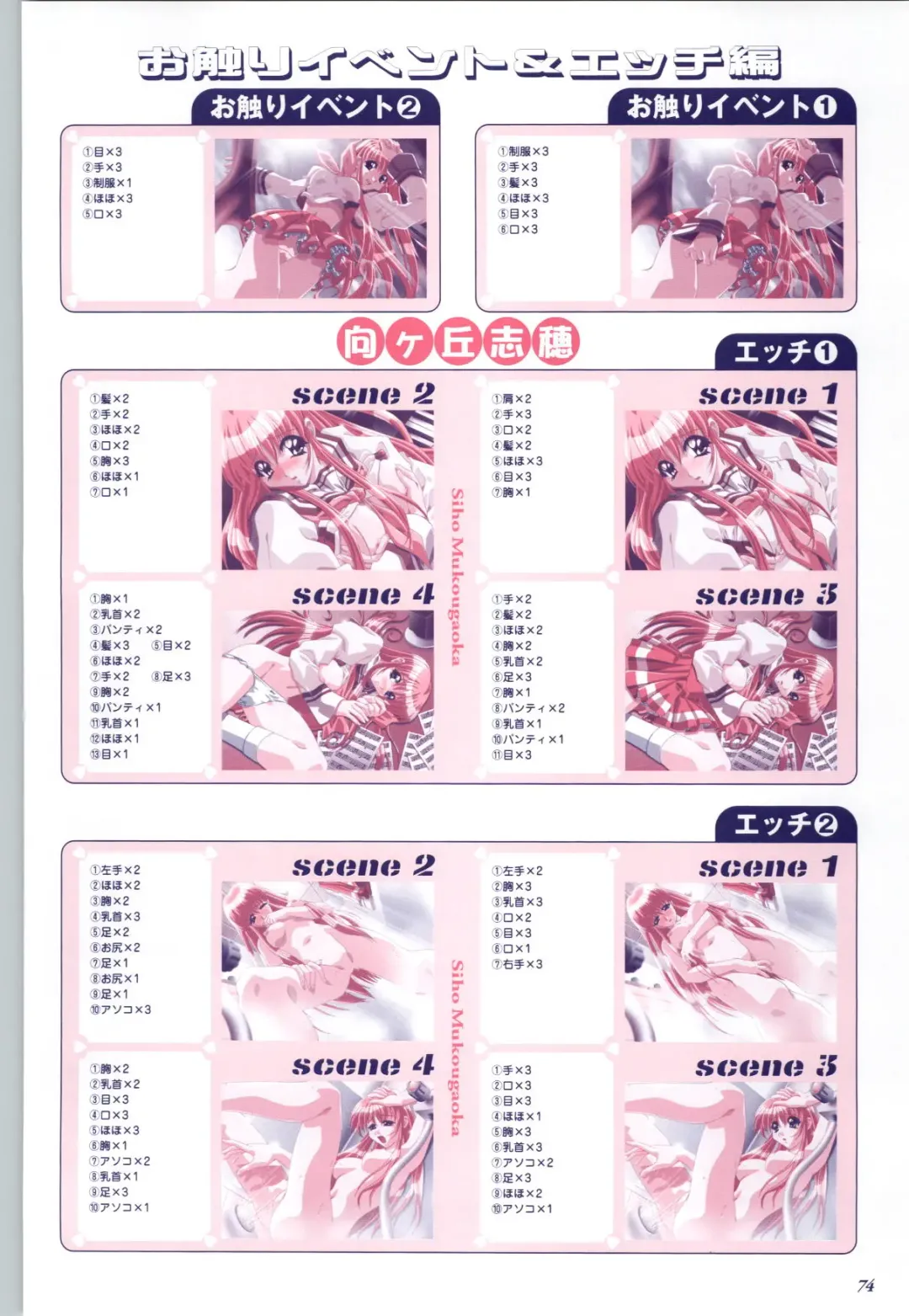 Touch me ~Koi no Okusuri~ Computer Graphics & Original Pictures Fhentai - Page 76