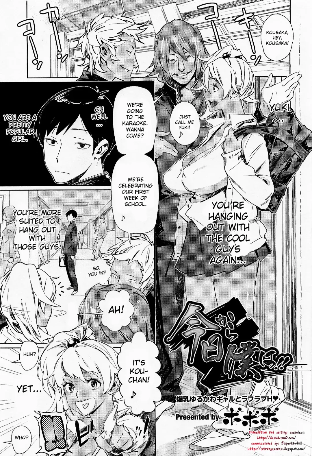 [Bobobo] Kyou Kara Boku wa!! | From today onwards, I...! Fhentai - Page 1