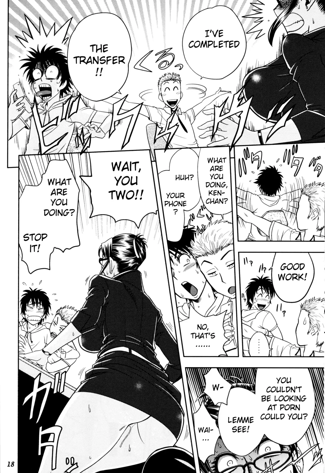 [Tatsunami Youtoku] Keitai de Good Job! Fhentai - Page 18