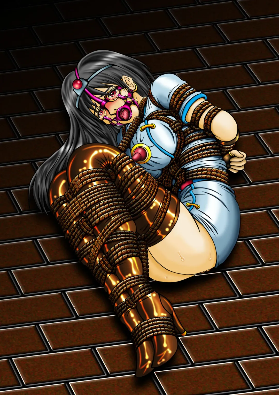 Inbaku Ningyoukan Kiki ni Ochiirishi Nawaotome-tachi Fhentai - Page 34