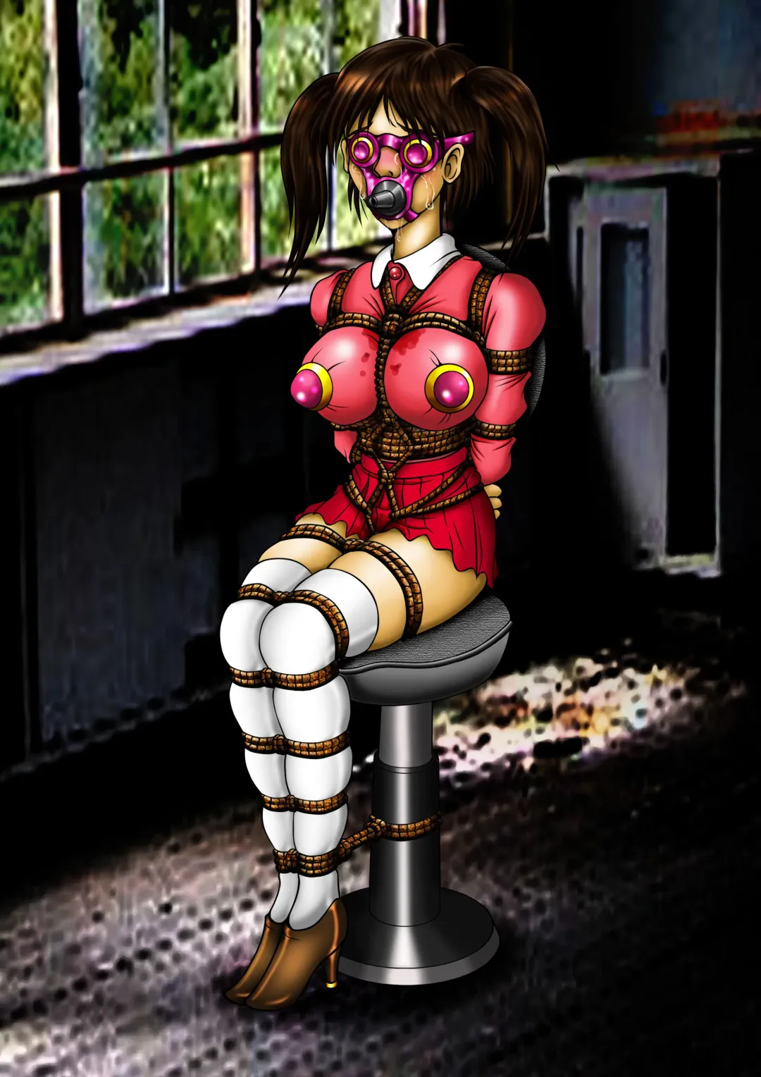 Inbaku Ningyoukan Kiki ni Ochiirishi Nawaotome-tachi Fhentai - Page 51