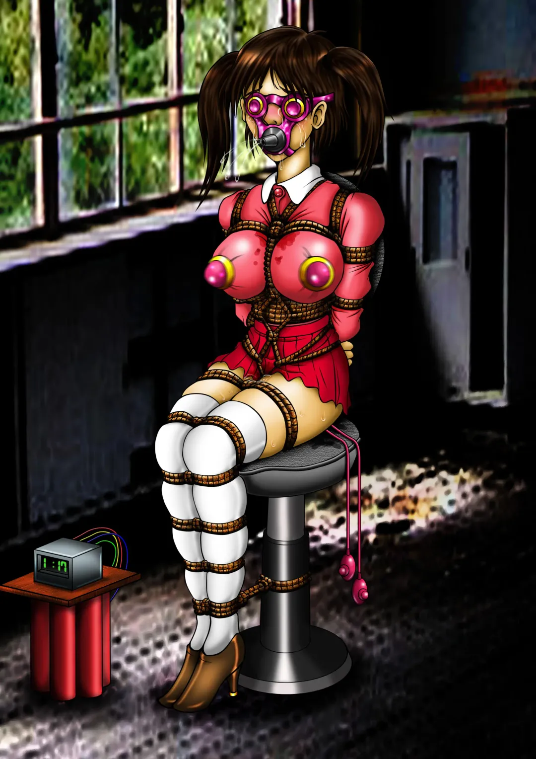 Inbaku Ningyoukan Kiki ni Ochiirishi Nawaotome-tachi Fhentai - Page 52