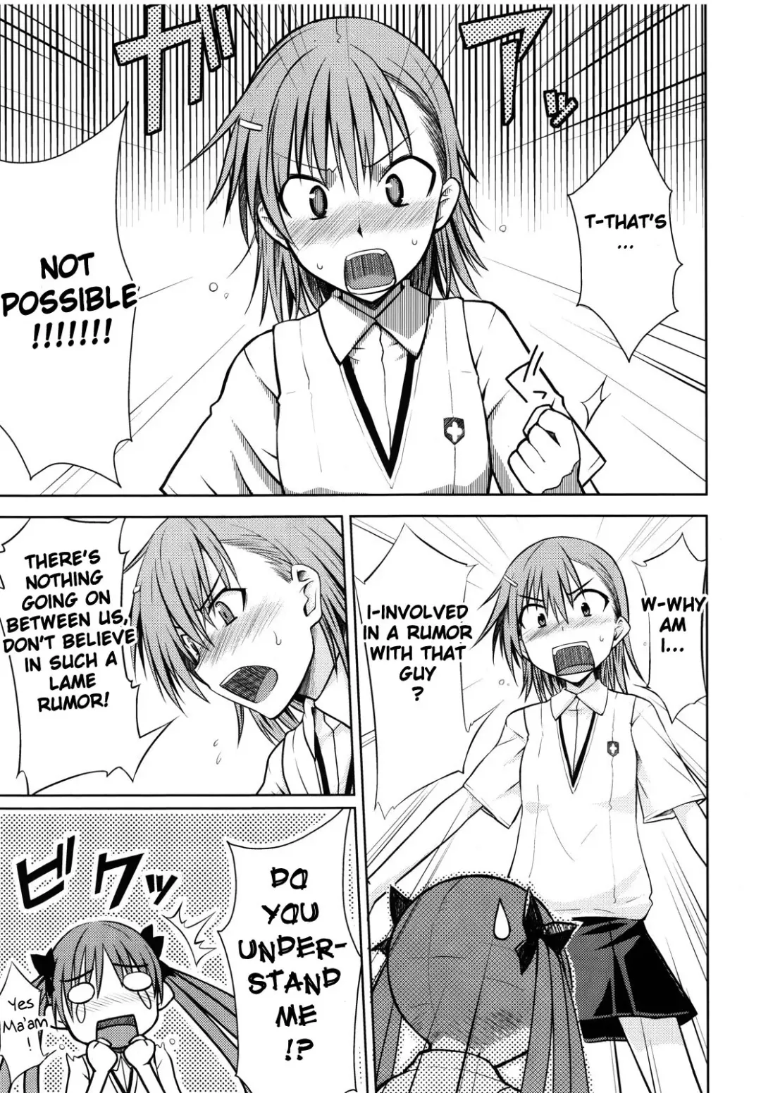 [Okara] Toaru Himitsu no Onee-sama Fhentai - Page 9