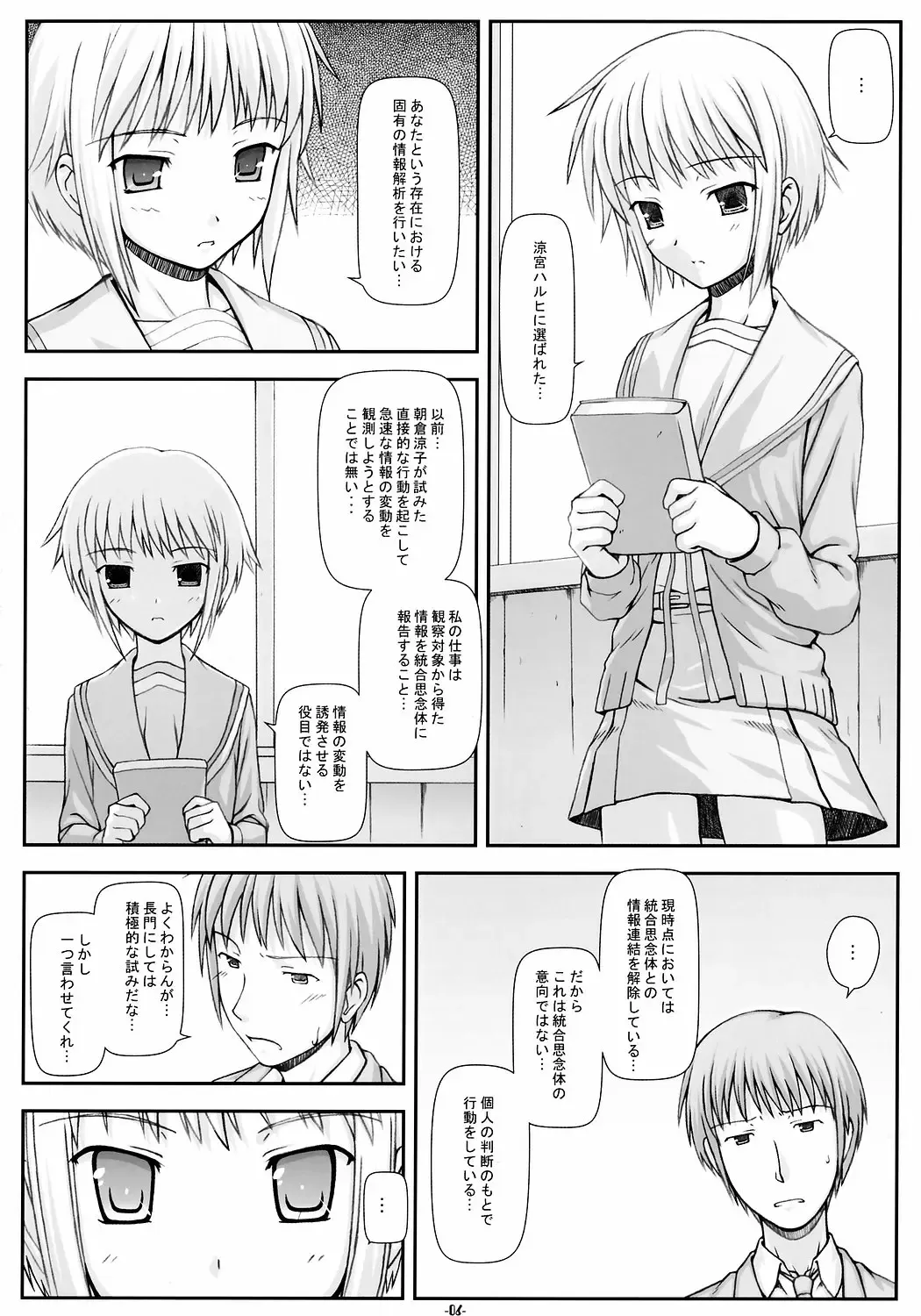 [Nomura Teruya] NOS vol. 2 Nagato Yuki de Ooini Mousou Suru Tame no Shisaku Jikken Hon Fhentai - Page 5