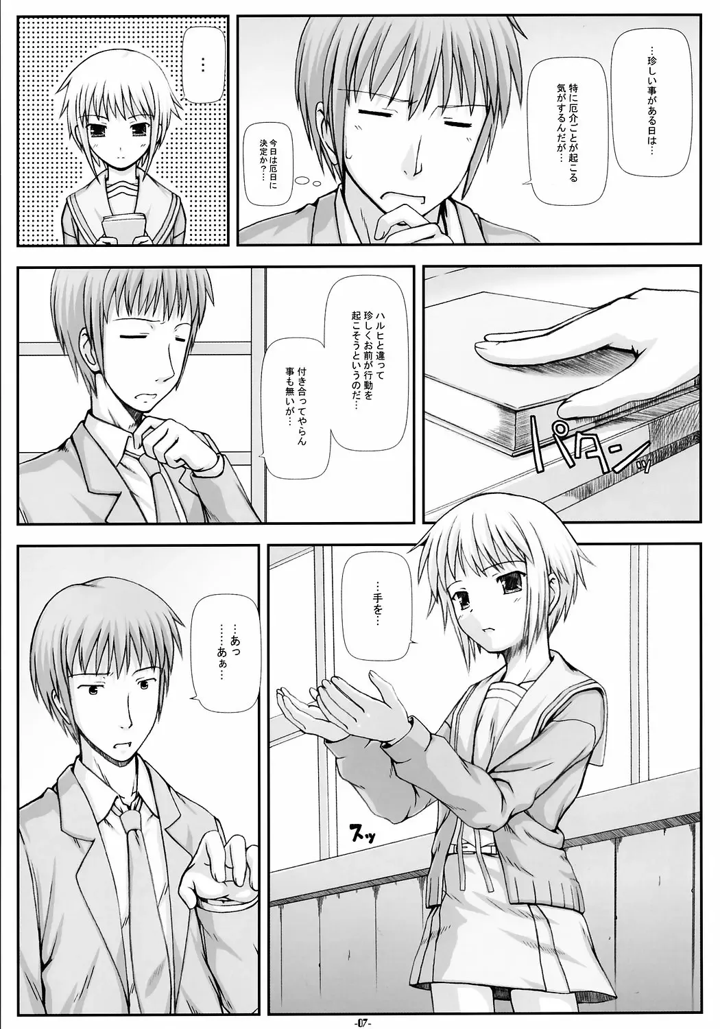 [Nomura Teruya] NOS vol. 2 Nagato Yuki de Ooini Mousou Suru Tame no Shisaku Jikken Hon Fhentai - Page 6