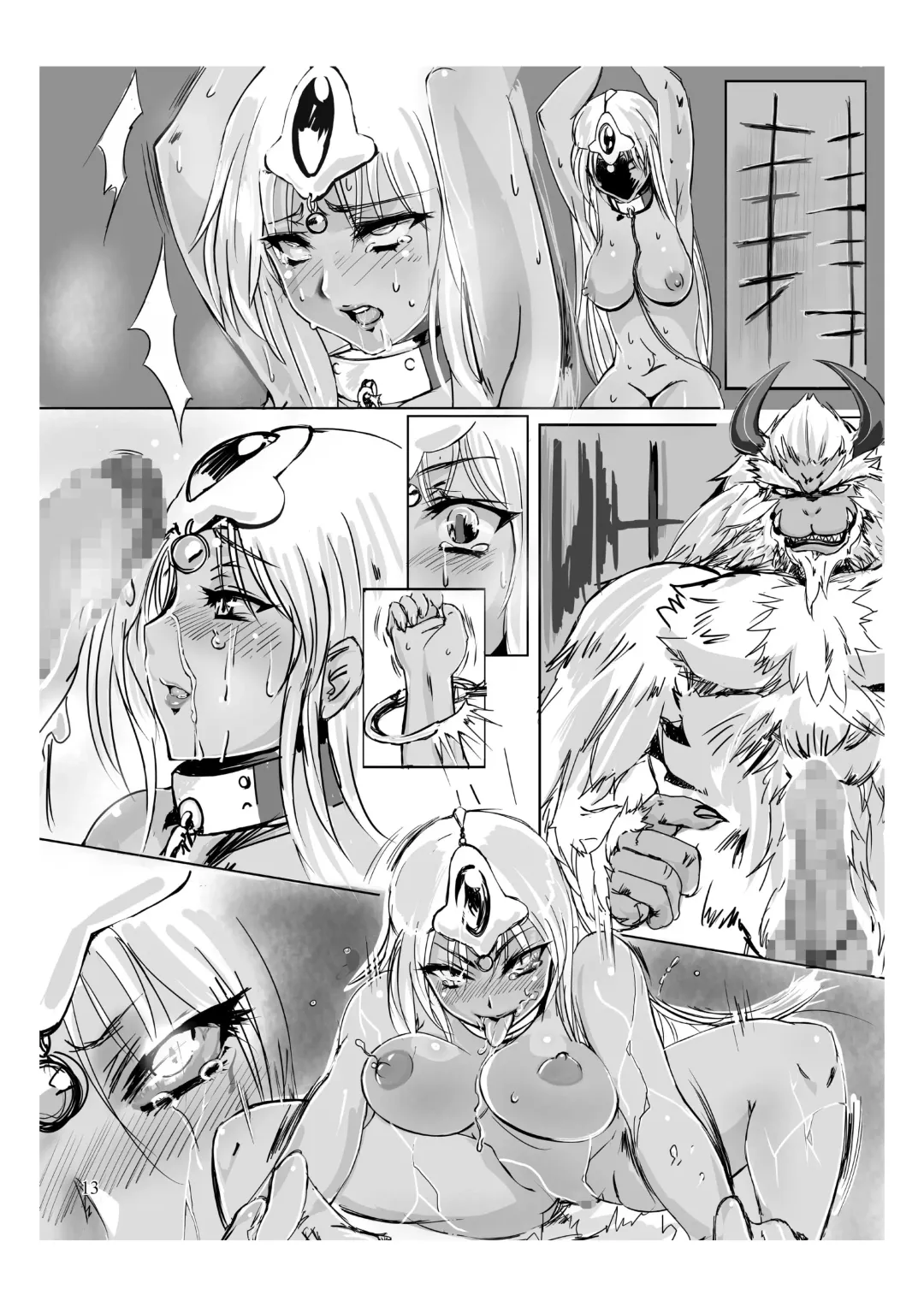 [Damu Otoko - Sch-mit] Shinka no Hihou Jikken Nisshi Fhentai - Page 13