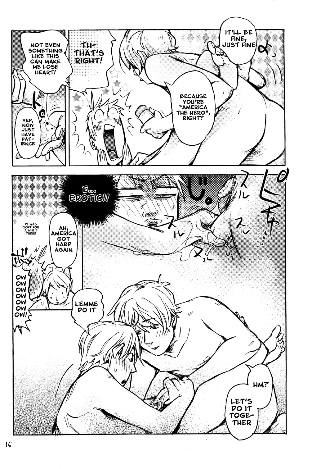 [Harunochirinko] Russia-sama no Tameiki  | The Sigh of Russia Fhentai - Page 14